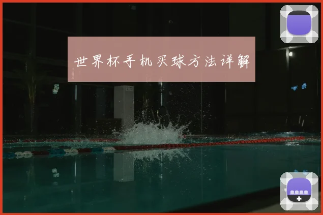 世界杯手机买球方法详解